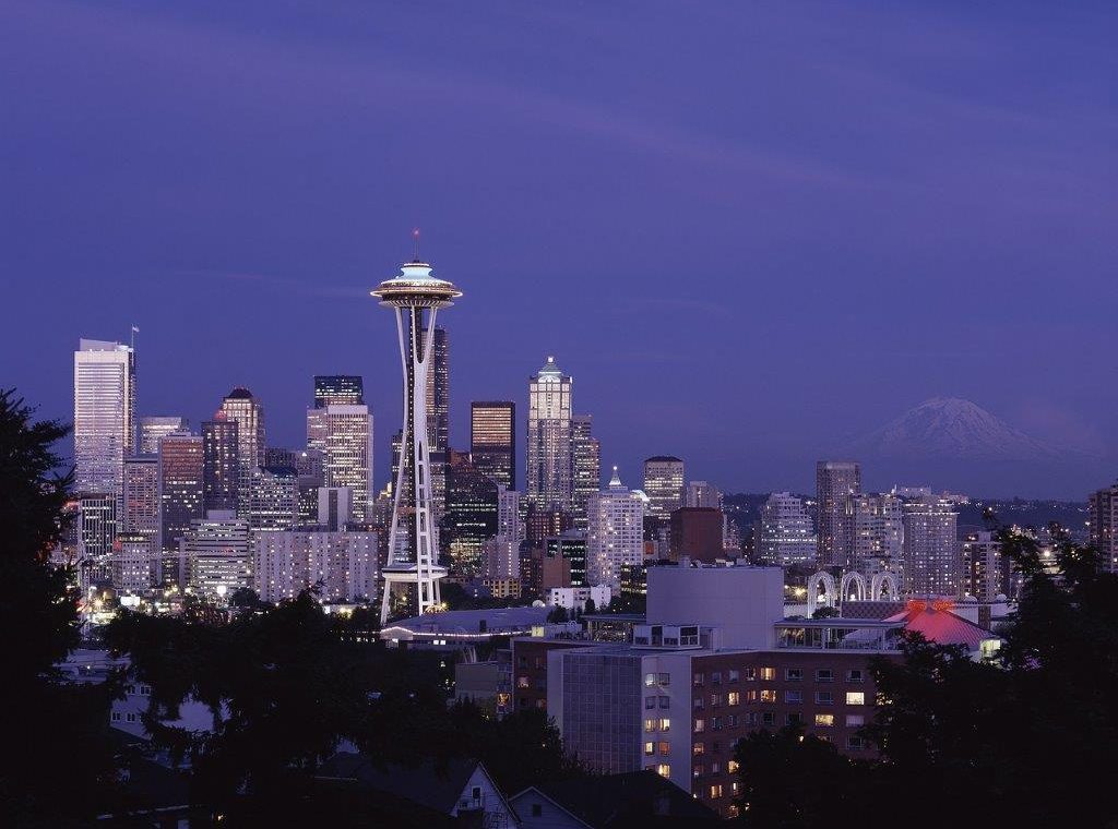 Seattle, USA, Space Needle, Annette Hlawatsch, Skyline